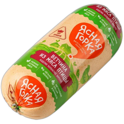 Ветчина из мяса птицы 380гр  /Каскара